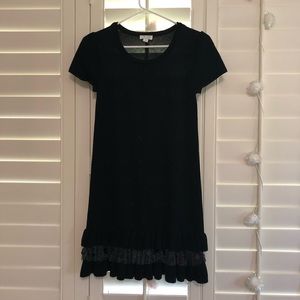 Children’s Place Black Dress with Sparkly Ruffles